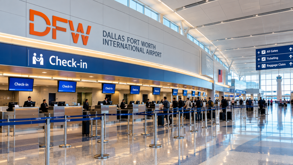 DFW Airport Check-In